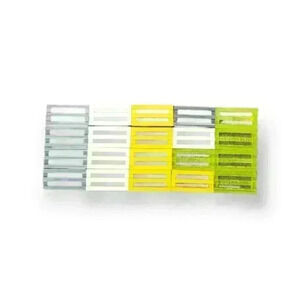 Lego 2412b White Gray Trans-Neon Yellow Tile Grille 1x2 Bottom Groove Lip Lot 20